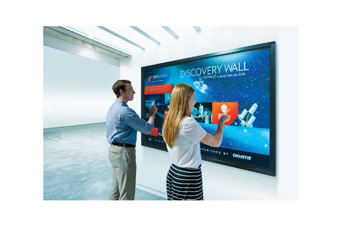 Christie FHQ552-T 55” UHD interactive LCD flat panel | Christie - Audio Visual Solutions