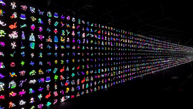 Christie 1DLP laser projectors illuminate Curious 12 Tales exhibition with enchanting visuals 