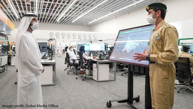 Sheikh Mohammed visits EOC