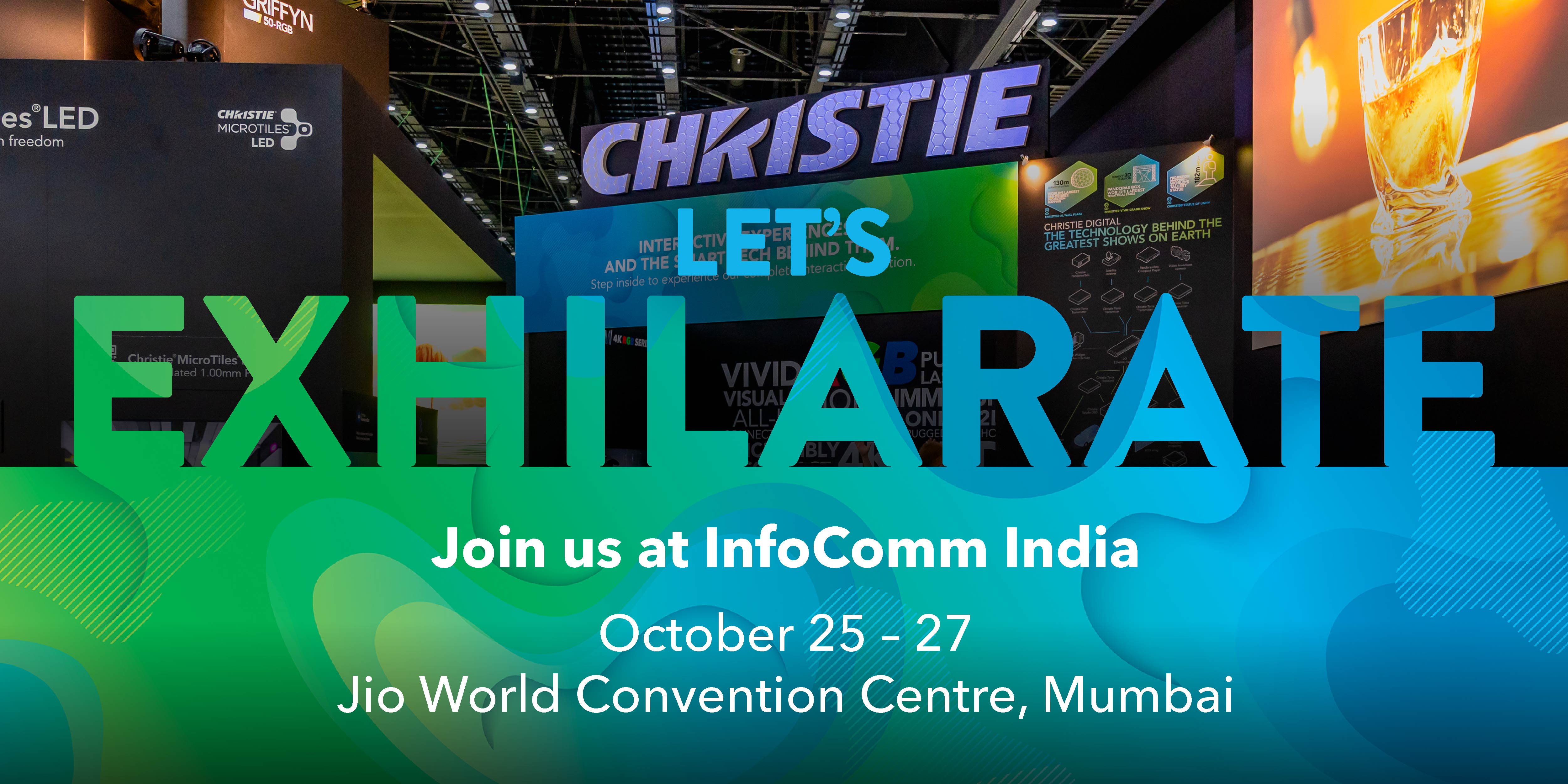 InfoComm India information banner