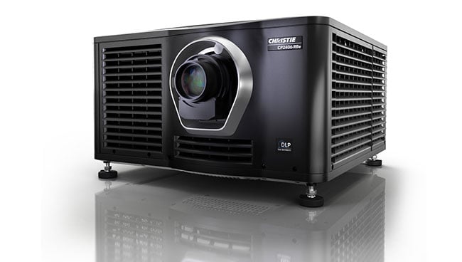 A laser cinema projector.