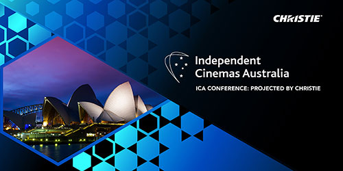 ICA: Projected by Christie event banner